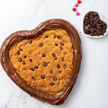 Valentine's Day Giant Chocolate Chip Heart Cookie by Nestle