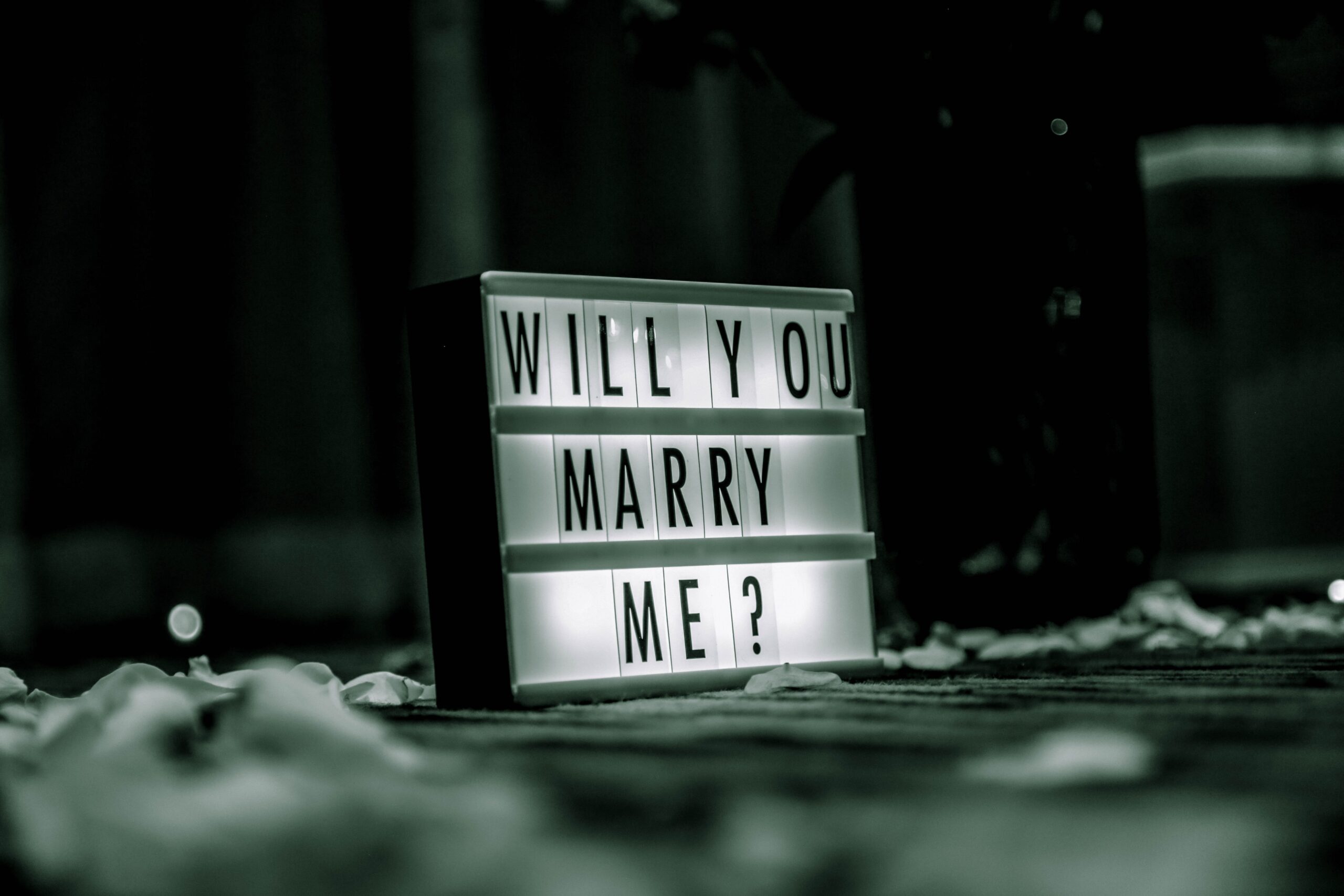 The question asked to be engaged